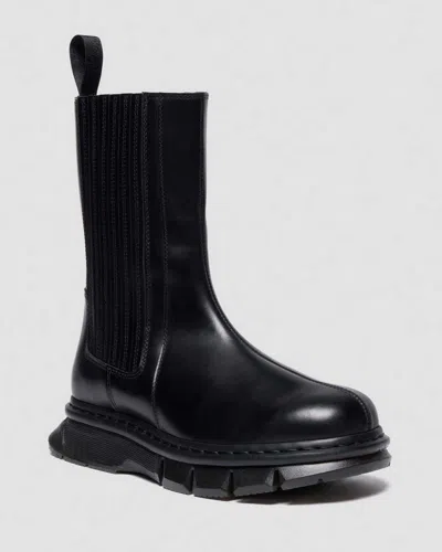 Dr. Martens Leder 14xx Qubist Chelsea Stiefel In Black