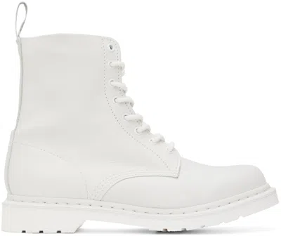 Dr. Martens White 1460 Pascal Boots