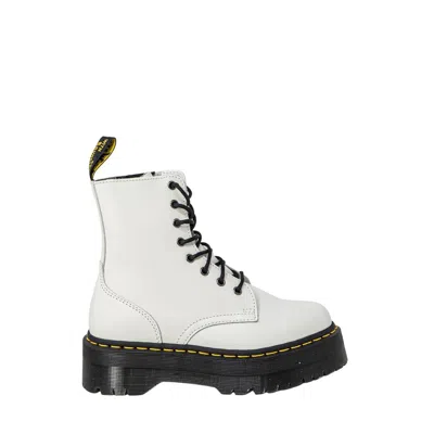 Dr. Martens' Dr. Martens White Leather Women's Boot