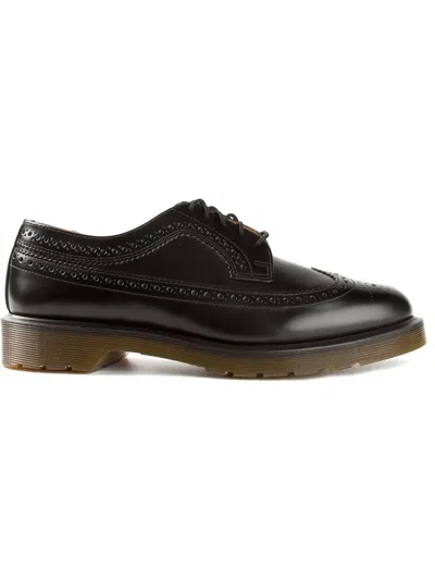 Dr. Martens Wingtip Lace-up Shoes In Black