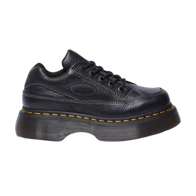 Pre-owned Dr. Martens Wmns Buzz 5-eye Milled Napa Leather Shoe 'black' | Women's Size 8