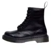 Dr. Martens 1460 Croc Embossed Combat Boot In Black