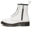 Dr. Martens' (wmns) Dr. Martens 1460 Double Zip Leather Lace Up Boots 'white'
