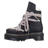 Dr. Martens 1460 Rick Owens Megalace Leather Platform Boots In Multi