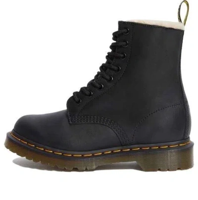 Dr. Martens' (wmns) Dr. Martens 1460 Faux Fur Lined Black