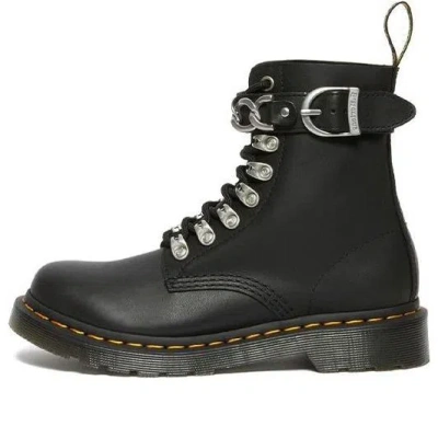 Dr. Martens' (wmns) Dr. Martens 1460 Pascal Chain Leather Lace Up Boot 'black'