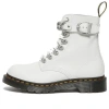 Dr. Martens' (wmns) Dr. Martens 1460 Pascal Chain Leather Lace Up Boot 'white'