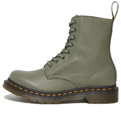 Dr. Martens' (wmns) Dr. Martens 1460 Pascal Virginia Leather Boots 'khaki Green'