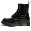 Dr. Martens' (wmns) Dr. Martens 1460 Patent Leather Crocodile Print