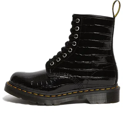 Dr. Martens' (wmns) Dr. Martens 1460 Patent Leather Crocodile Print