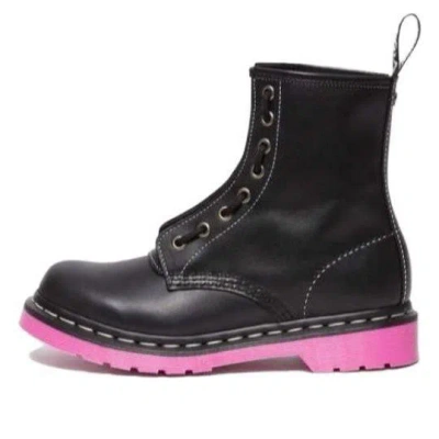 Dr. Martens (wmns)  1460 Wanama Leather Jungle Zip Boots 'black Pink