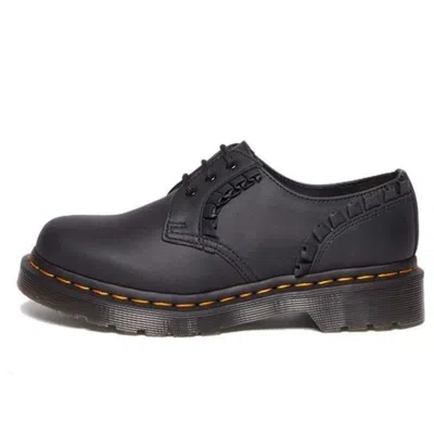 Dr. Martens' (wmns) Dr. Martens 1461 Frill Nappa Leather Oxford Shoes 'black'