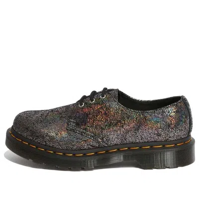 Dr. Martens' (wmns) Dr. Martens 1461 Metallic Jk 'gunmetal Iridescent Crackle'