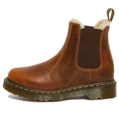 Dr. Martens' (wmns) Dr. Martens 2976 Faux Fur Lined Chelsea Boots 'butterscotch'