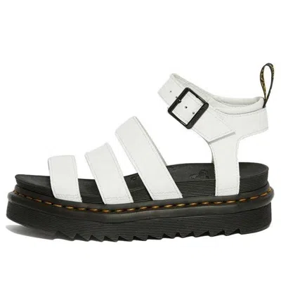 Dr. Martens' (wmns) Dr. Martens Blaire Leather Strap Sandals White