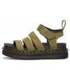 Dr. Martens' (wmns) Dr. Martens Blaire Tumbled Nubuck Sandals 'muted Olive'