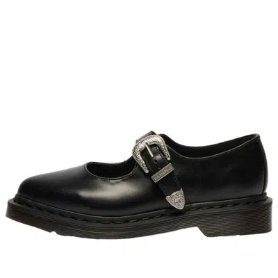 Dr. Martens (wmns)  Elphie Buckle Atlas Mary Jane Leather Shoes 'black Atlas'
