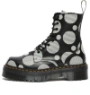 Dr. Martens' (wmns) Dr. Martens Jadon Polka Dot Smooth Leather Platform Boots 'black'