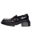 Dr. Martens Maybole Loafer Milled Gloss Woman Loafers Black Size 7 Leather In Black