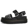 Dr. Martens' (wmns) Dr. Martens Voss Leather Studded Sandals 'black'