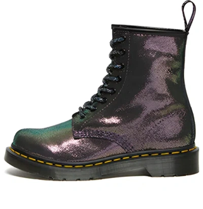 Dr. Martens' (wmns) Dr.martens 1460 Disco Iridescent Suede Lace Up Boots 'purple'