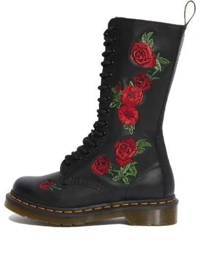 Dr. Martens' (wmns) Dr.martens 1914 Vonda Leather Mid Calf Boots 'black'