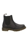 Dr. Martens Woman Ankle Boots Black Size 5 Leather In Black
