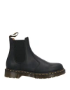 Dr. Martens Woman Ankle Boots Black Size 5 Soft Leather