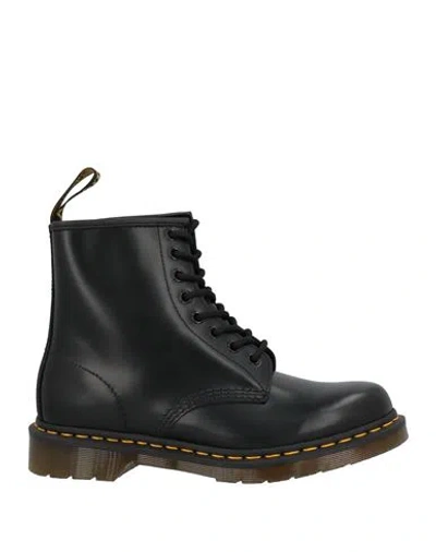 Dr. Martens Woman Ankle Boots Black Size 5 Soft Leather