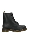 Dr. Martens Woman Ankle Boots Black Size 6 Leather