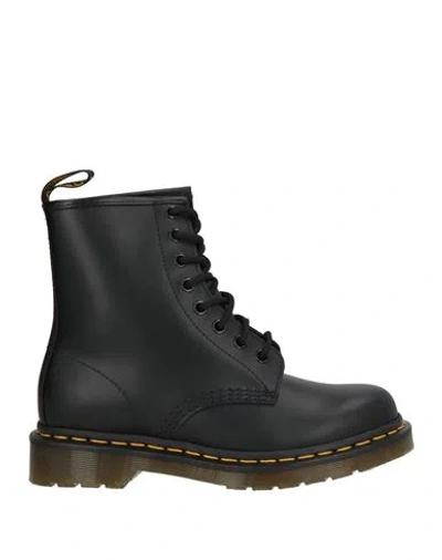Dr. Martens Woman Ankle Boots Black Size 6 Leather