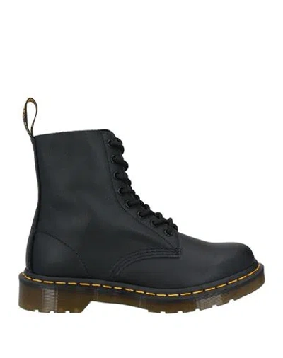 Dr. Martens' Dr. Martens Woman Ankle Boots Black Size 6 Soft Leather