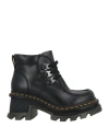 Dr. Martens' Corran 3-eye Atlas Leather Heeled Boots In Black
