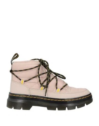 Dr. Martens' Flat Ankle Boots Dr. Martens Woman In Pink