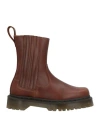 Dr. Martens' Dr. Martens Woman Ankle Boots Brown Size 7 Leather