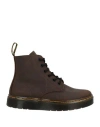Dr. Martens' Dr. Martens Woman Ankle Boots Dark Brown Size 5 Leather