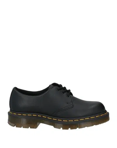 Dr. Martens' Dr. Martens Woman Lace-up Shoes Black Size 6 Leather