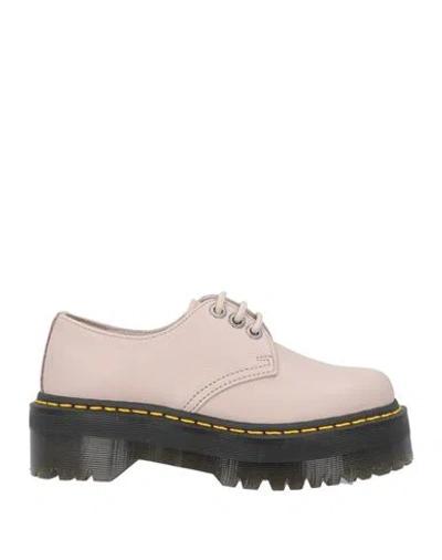 Dr. Martens' 50mm 1461 Quad Leather Lace-up Shoes In Natural