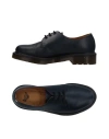 Dr. Martens' Dr. Martens Woman Lace-up Shoes Midnight Blue Size 8 Soft Leather