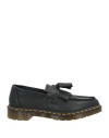 Dr. Martens' Dr. Martens Woman Loafers Black Size 11.5 Textile Fibers