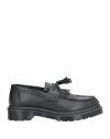 Dr. Martens' Vegan Adrian Felix Platform Tassel Loafers Shoes In Black