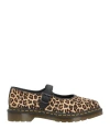 Dr. Martens Woman Loafers Brown Size 5 Leather In Brown