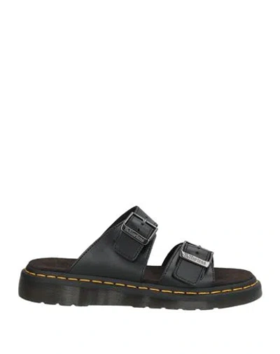 Dr. Martens Woman Sandals Black Size 6 Leather