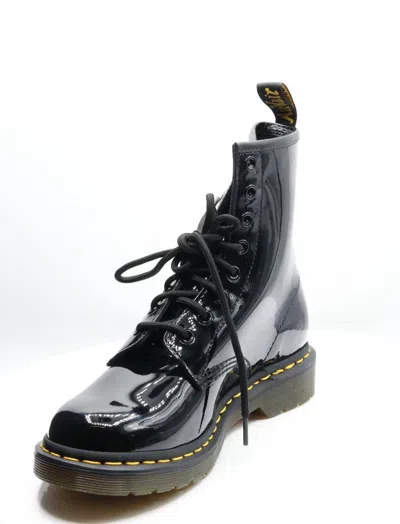 Dr. Martens Women's 1460 W Patent Leather Boots In Black
