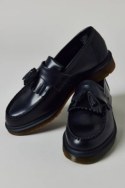 Dr. Martens Women's Adrian Smooth Leather Tassel Loafer In Black, Women's At Urban Outfitters