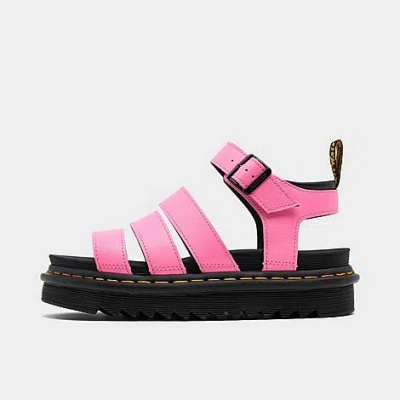 Dr. Martens' Dr. Martens Womens Fondant Pink Blaire Multi-strap Coated-leather Sandals