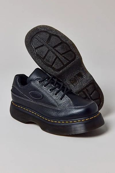 Dr. Martens' Women's Buzz 5-eye Shoe In Black Milled Nappa, Women's At Urban Outfitters