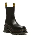 Dr. Martens Corran Chelsea Atlas Leather Heeled Boots In Black