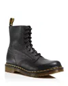 Dr. Martens Nappa Leather Ankle Boots With Pull Tab In Black