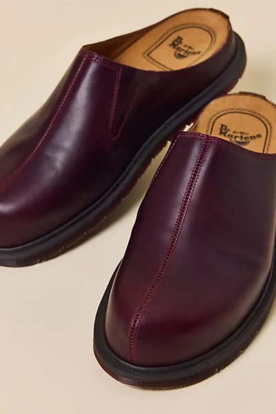 Dr. Martens Women's San Mules In Cherry Red, Women's At Urban Outfitters